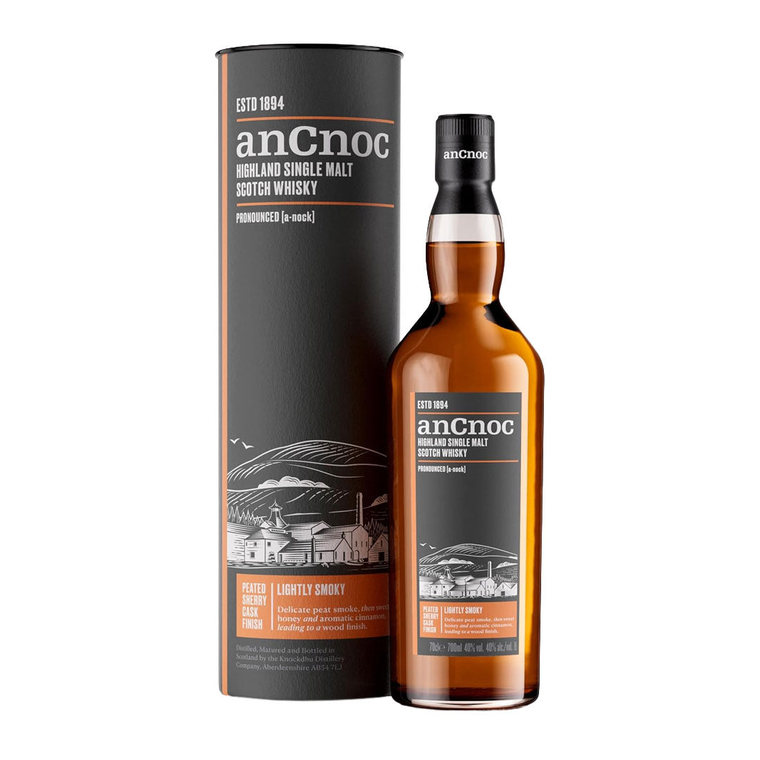 An Cnoc Peated Edition Sherry Cask Finished Single Malt 70cl