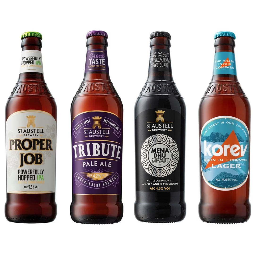 St Austell Brewery 12 Bottle Mixed Beer Case