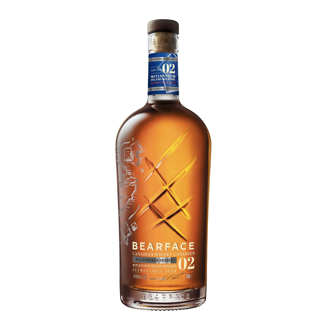 Bearface Wilderness Series 02 Mitlenatch Island Canadian Whisky 70cl