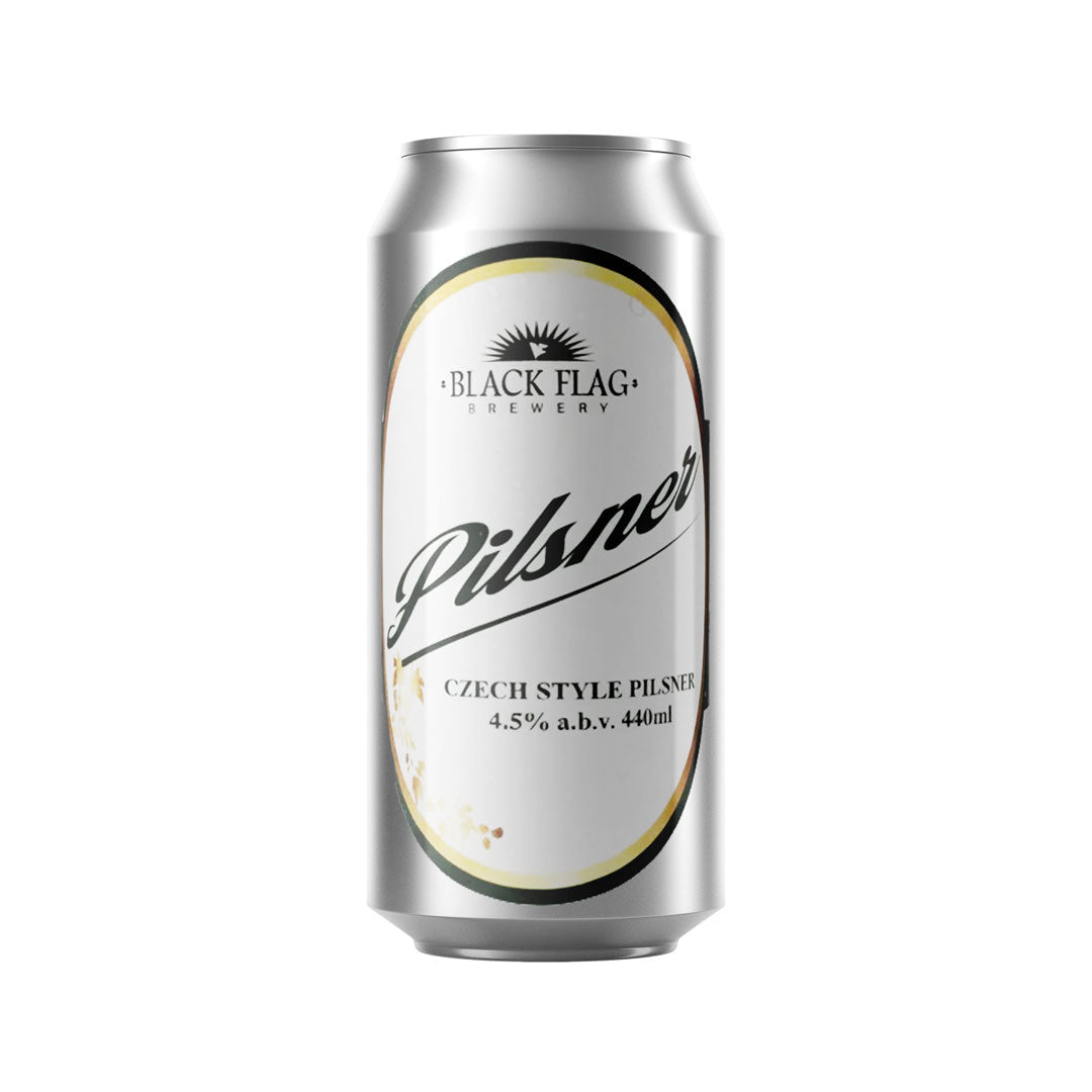 Black Flag Brewery Czech Style Pilsner 440ml