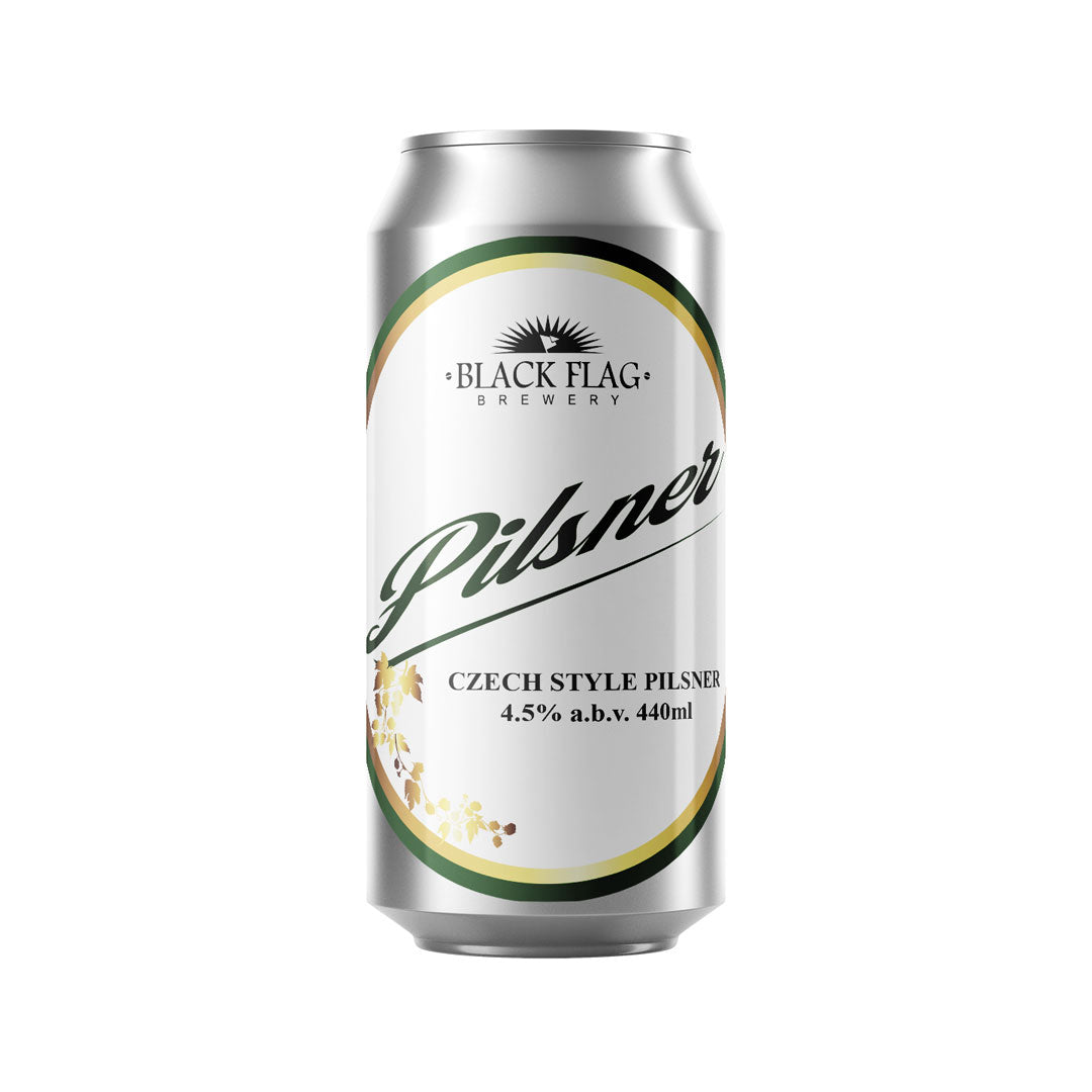 Black Flag Brewery Czech Style Pilsner 440ml