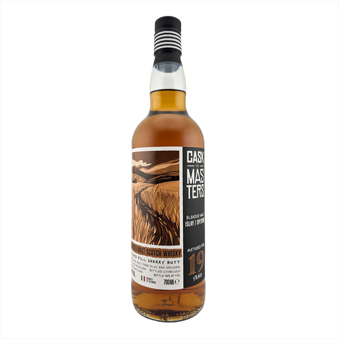 Cask Masters 19 Year Old 2006 Islay Speyside Blended Malt 54.4% 70cl