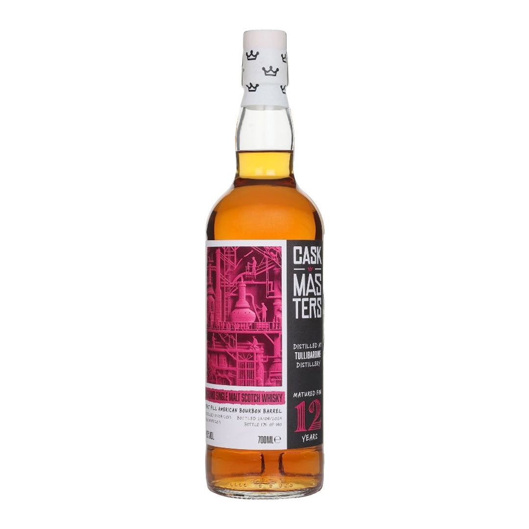 Cask Masters Tullibardine 12 Year Old 2013 Single Malt Whisky 49.1% 70cl