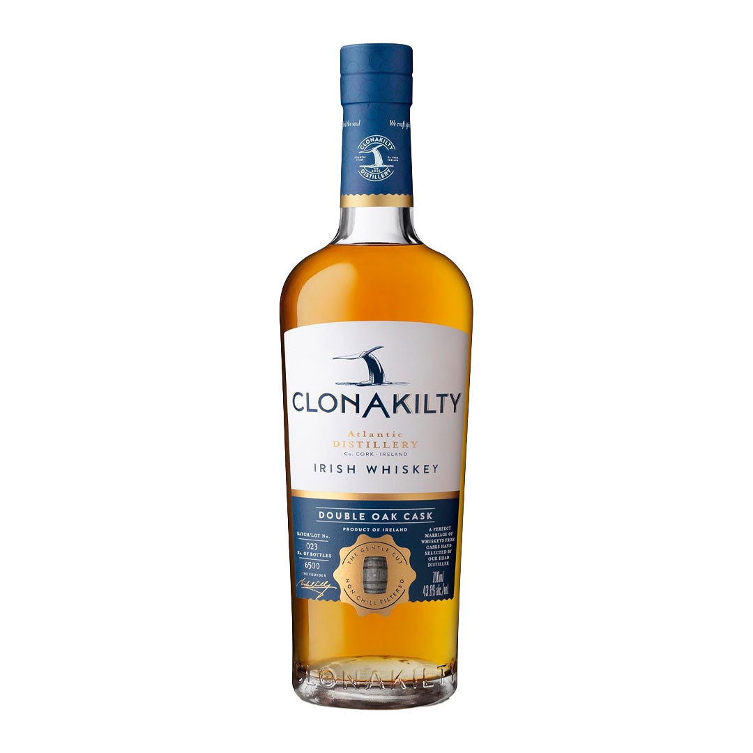Clonakilty Double Oak Finished Irish Whiskey 70cl