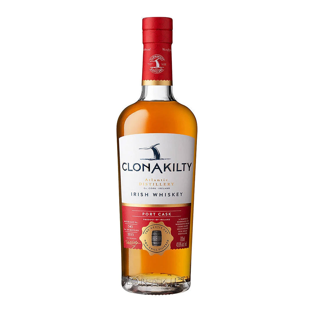 Clonakilty Port Cask Finished Irish Whiskey 70cl