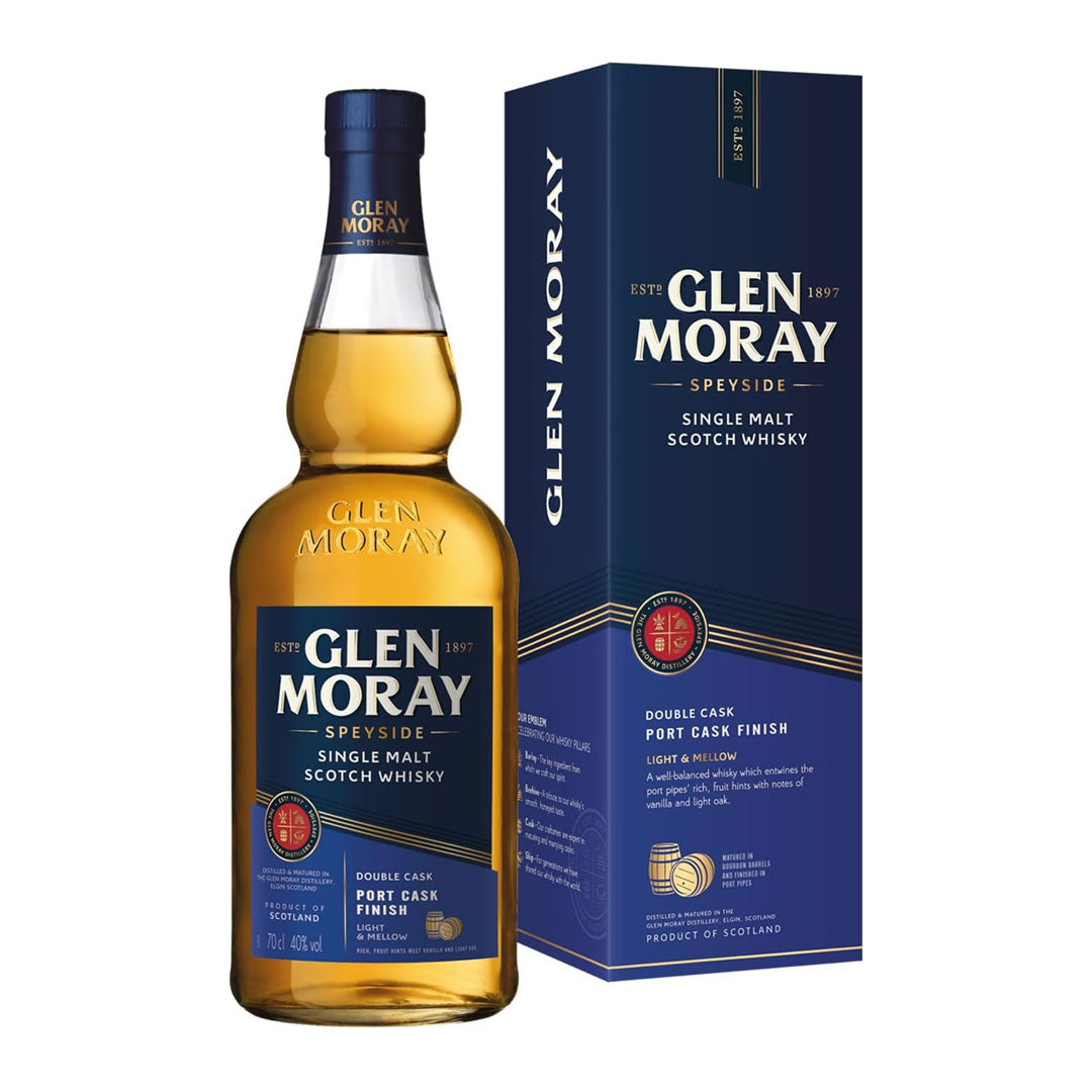 Glen Moray Single Malt Whisky Port Cask Finish 70cl