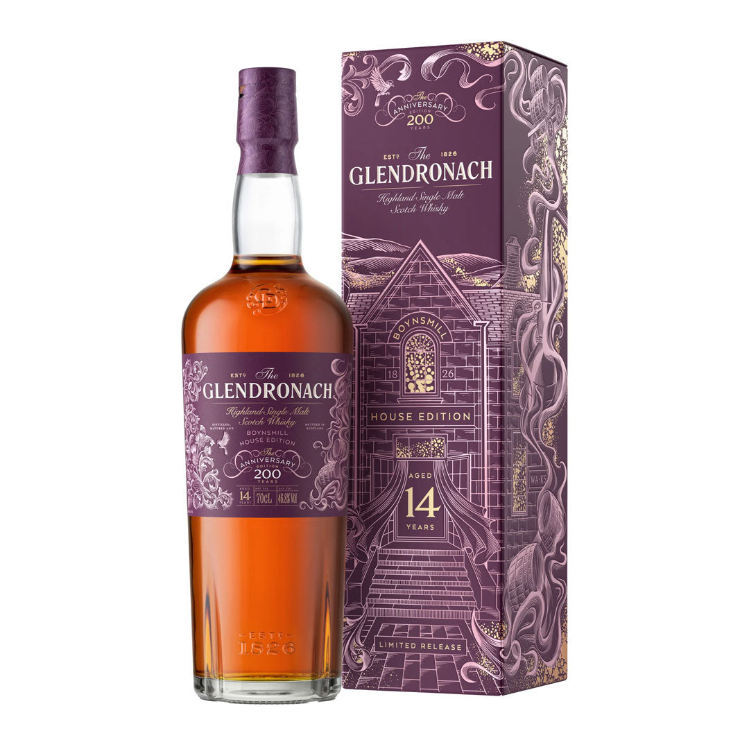 GlenDronach Boynsmill House Edition 14 Year Old Single Malt Whisky 70cl