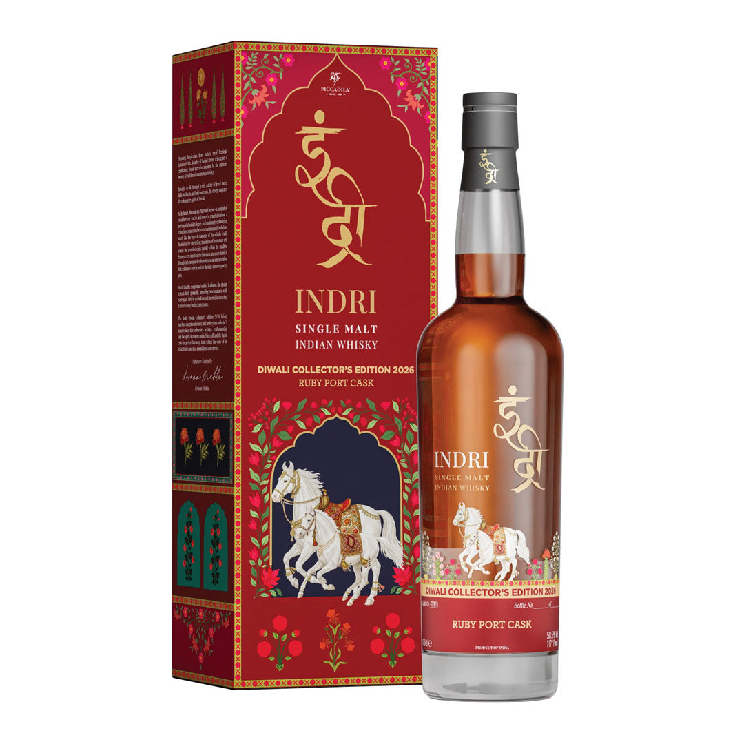 Indri Diwali Collectors Edition 2026 Indian Single Malt Whisky 70cl