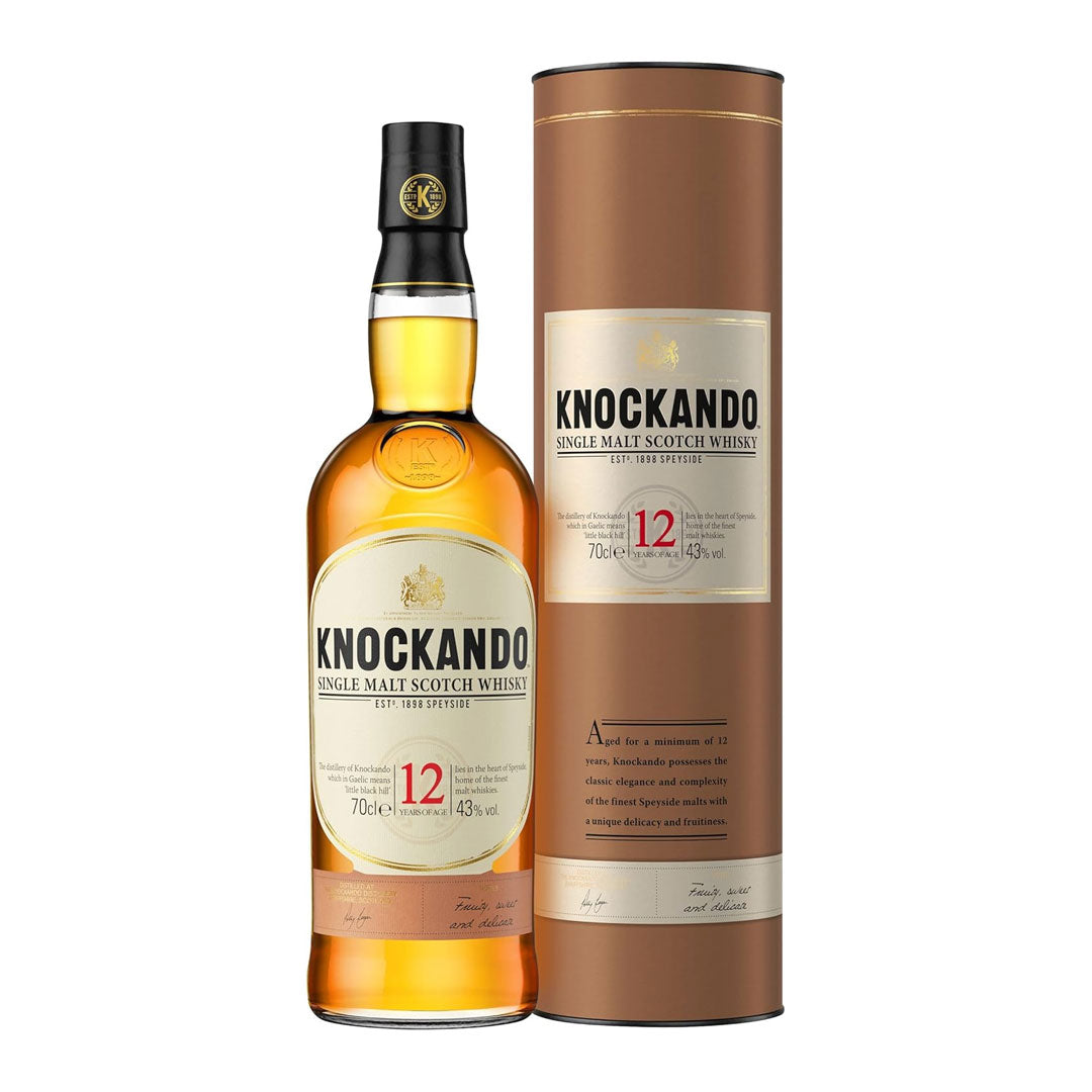 Knockando 12 Year Old Single Malt Whisky 70cl