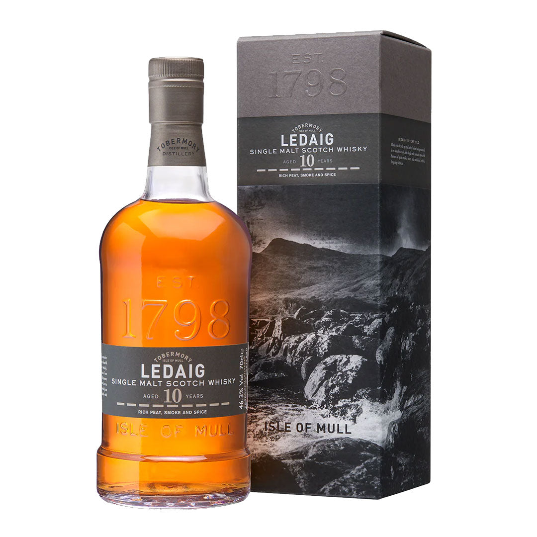 Ledaig 10 Year Old Single Malt Whisky 70cl
