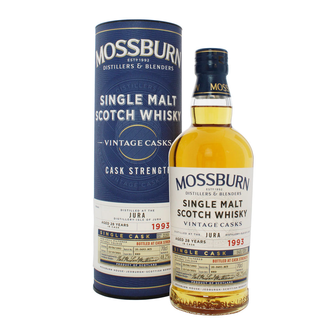 Mossburn Jura 1993 28 Year Old 48.2% Single Cask 70cl