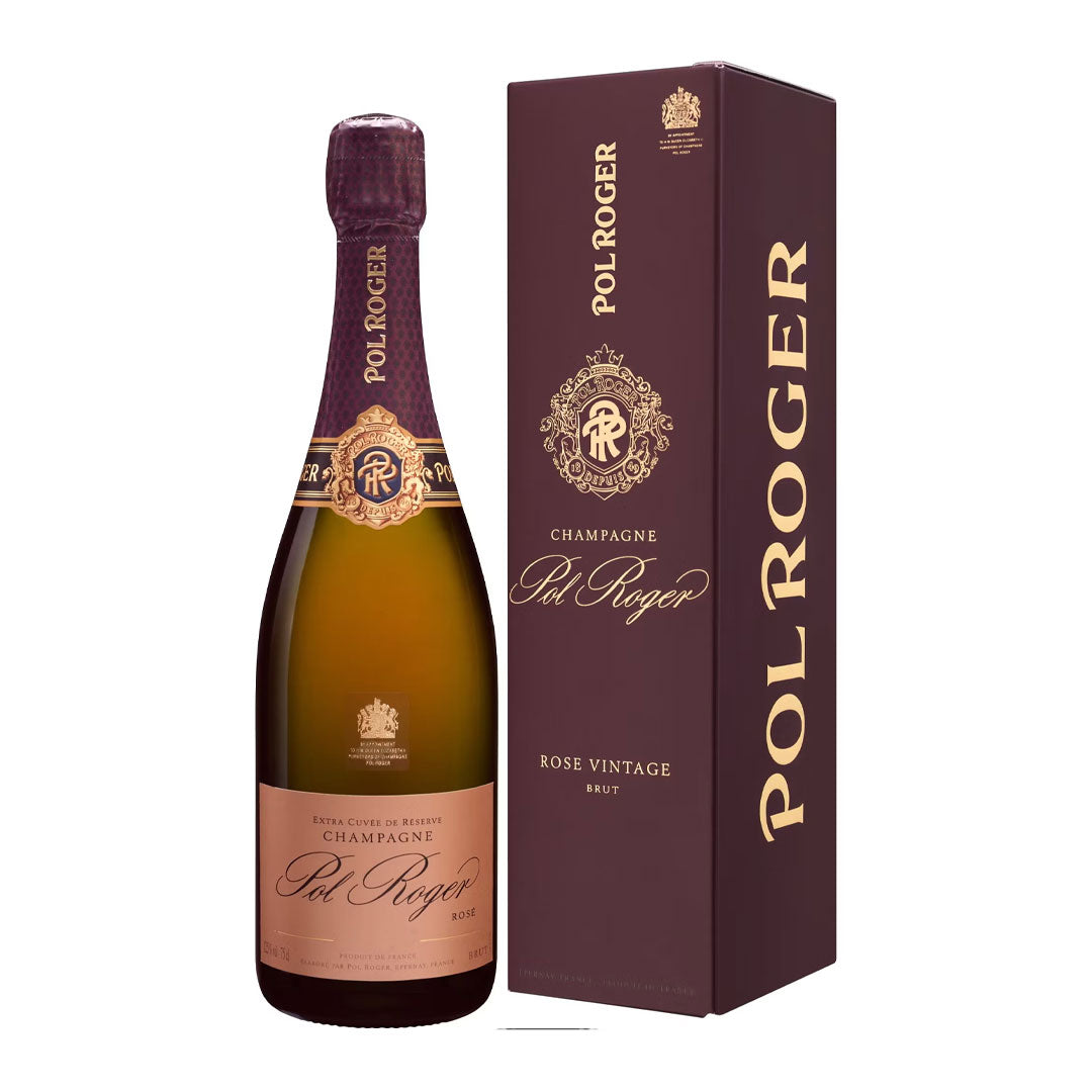 Pol Roger Rose 2019 Vintage Champagne 75cl