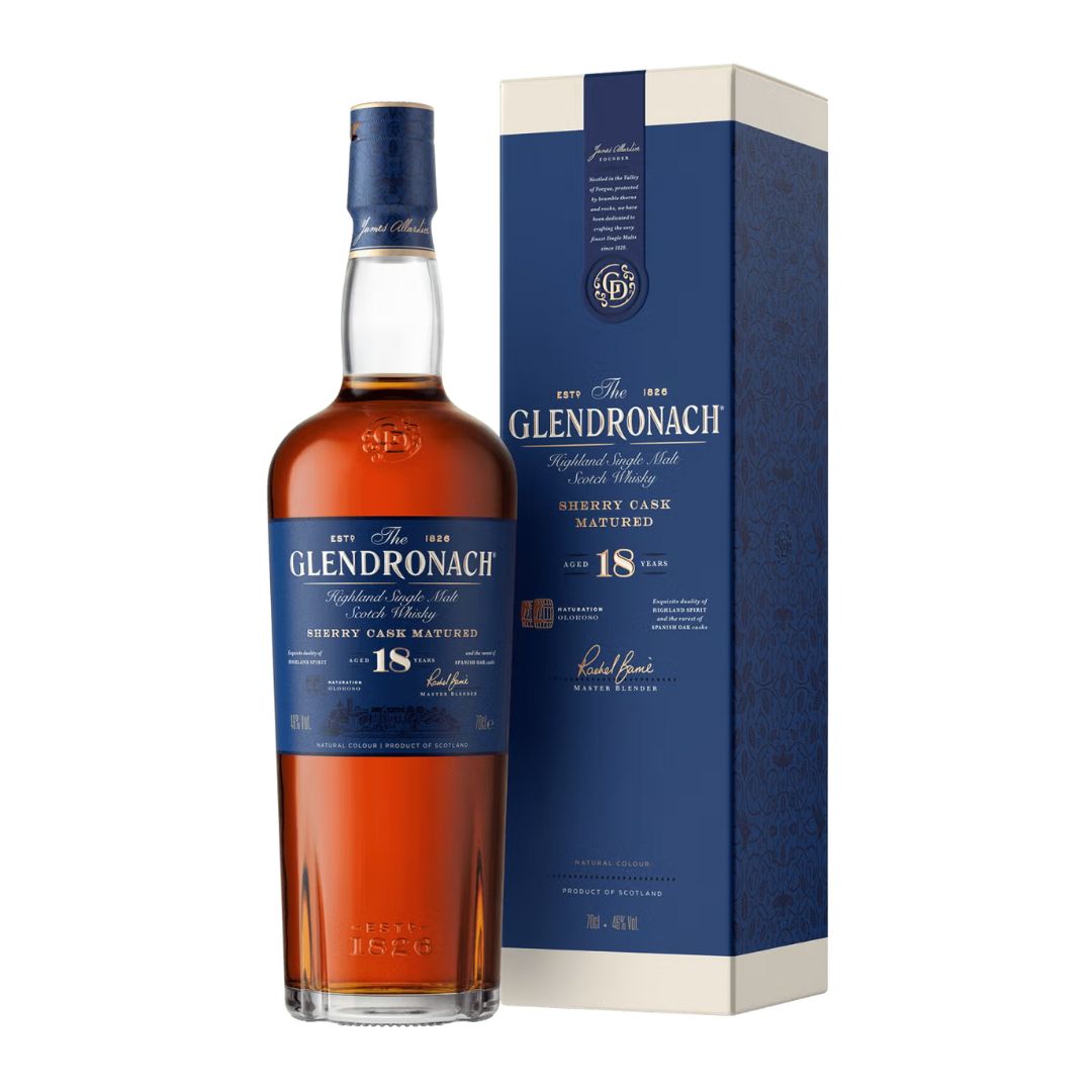GlenDronach 18 Year Old Allardice Single Malt Whisky 70cl