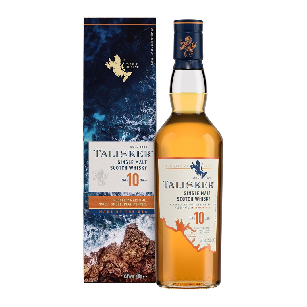 Talisker 10 Year Old Single Malt 70cl
