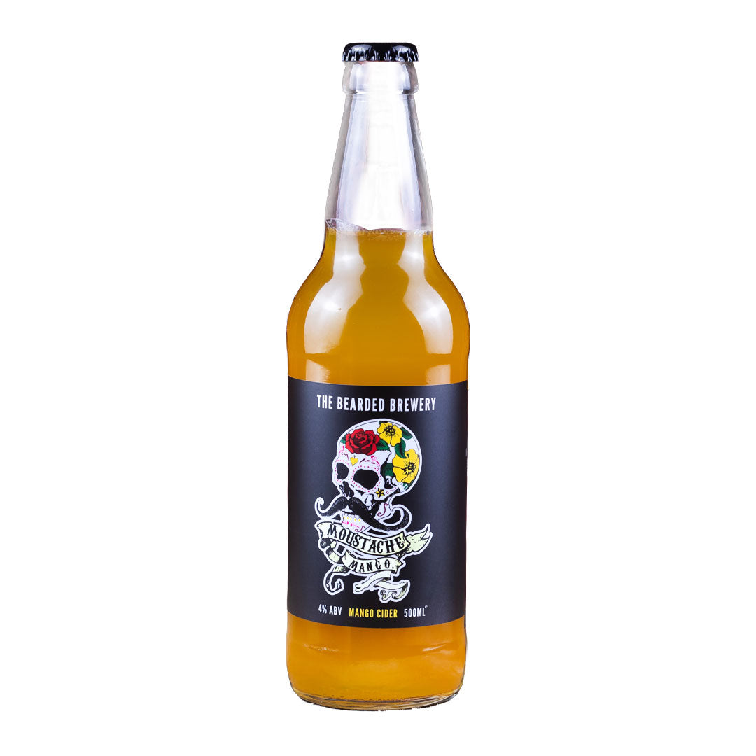 The Bearded Brewery Moustache Mango Cider 500ml