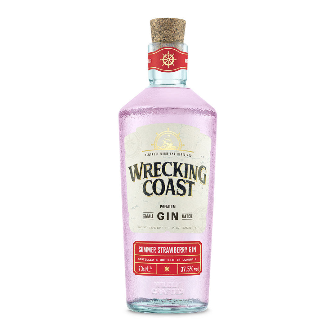 The Wrecking Coast Summer Strawberry Gin 70cl