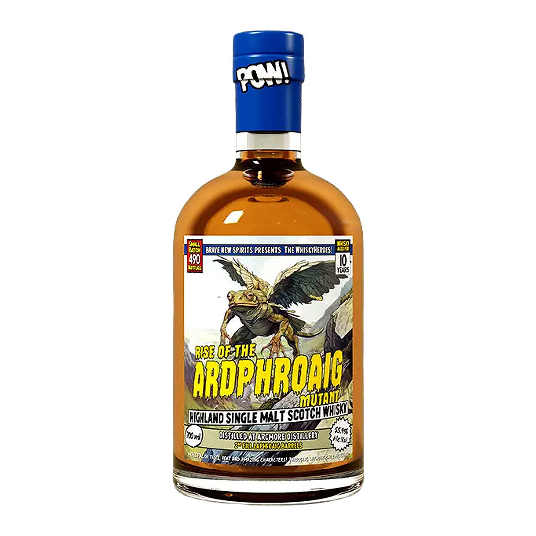 Whisky Heroes Rise Of The Ardphroaig Mutant 10 Year Old Single Malt Whisky 55.9% 70cl