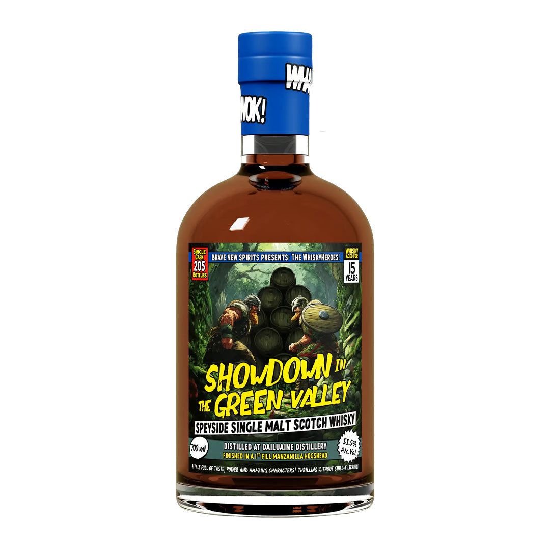 Whisky Heroes Showdown in Green Valley Dailuaine 15 Year Old 2010 1st Fill Manzanilla 55.5% 70cl
