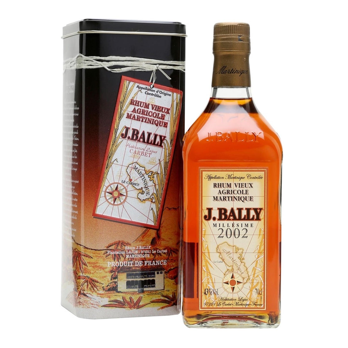 J Bally Millesime 2002 70cl