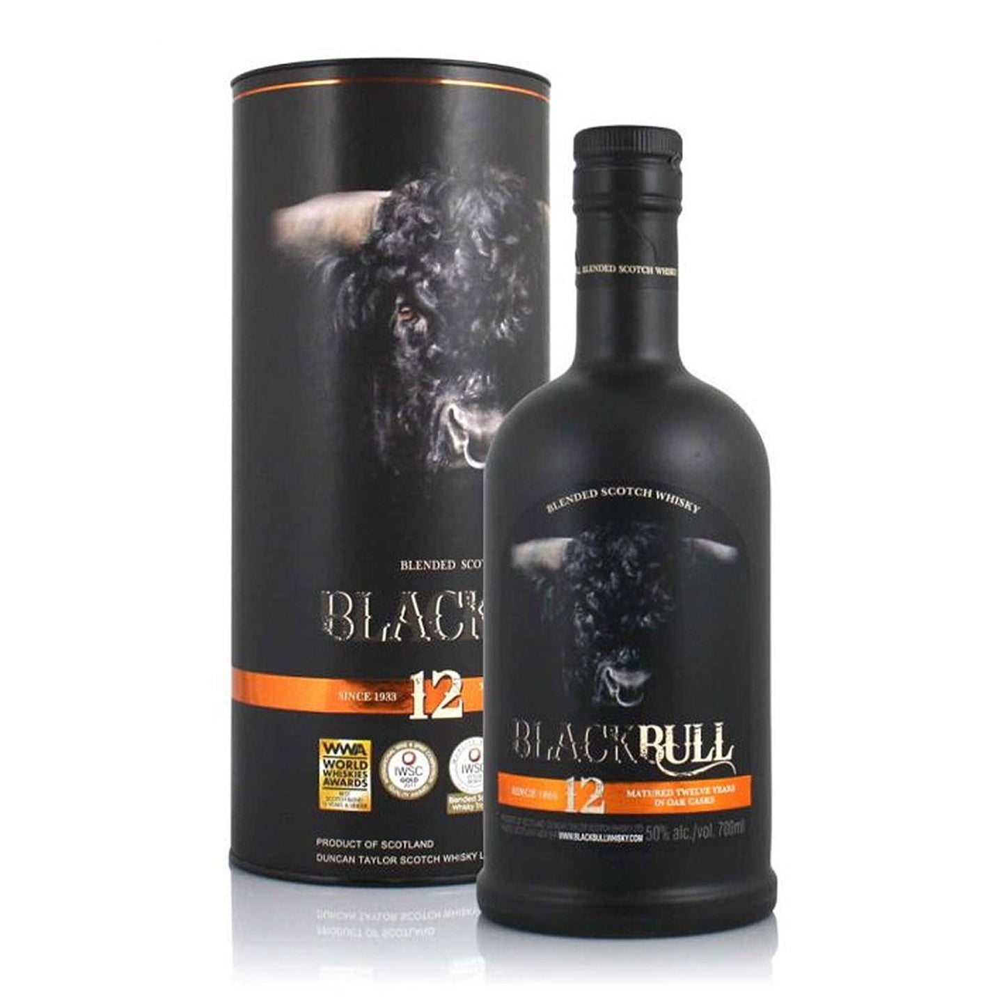 Black Bull 12 Year Old Deluxe Blended Whisky 70cl