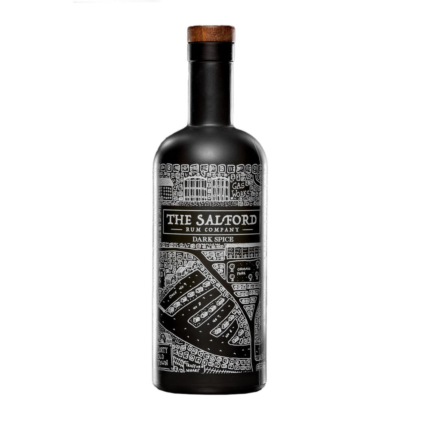 Salford Dark Spiced Rum 70cl