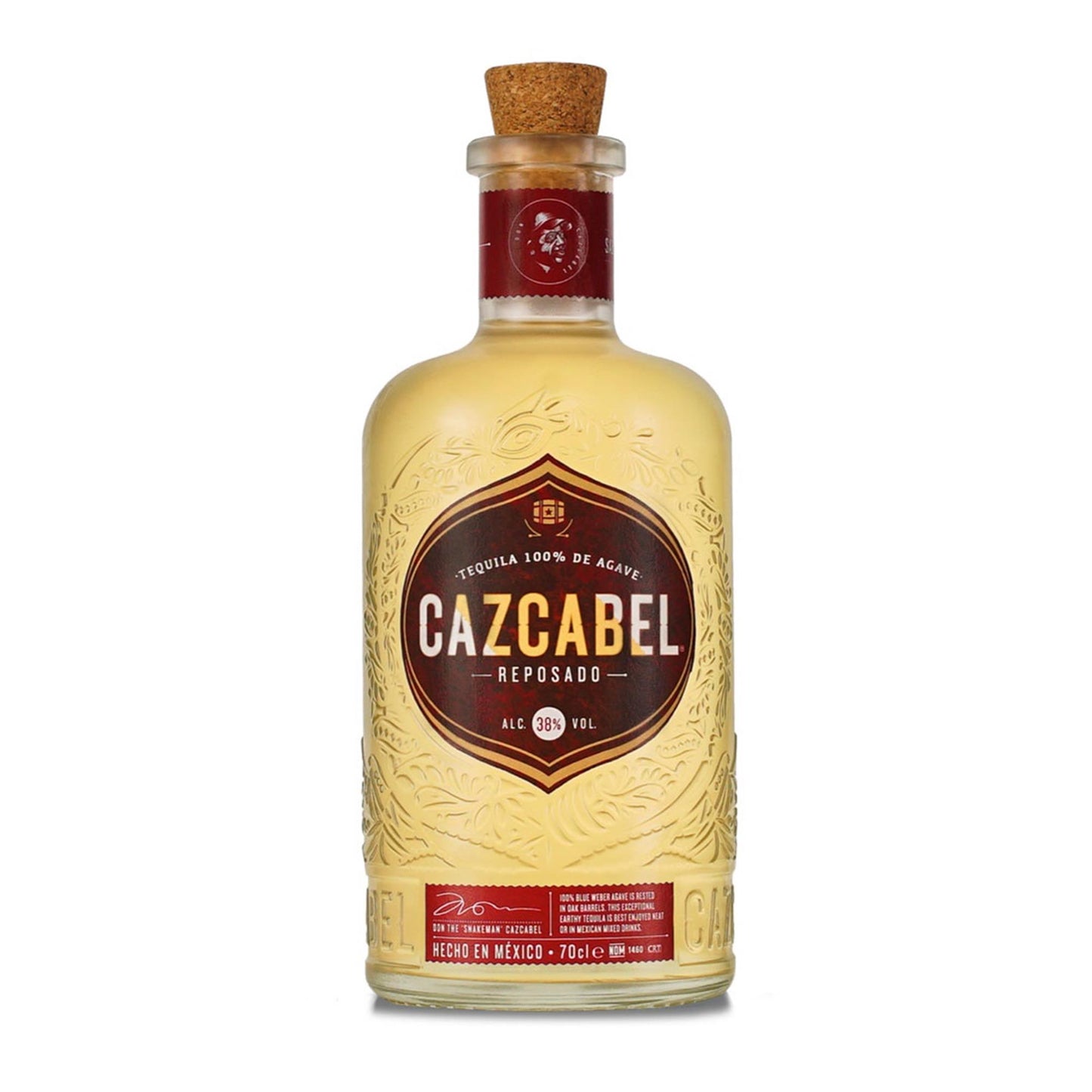 Cazcabel Tequila Reposado 70cl