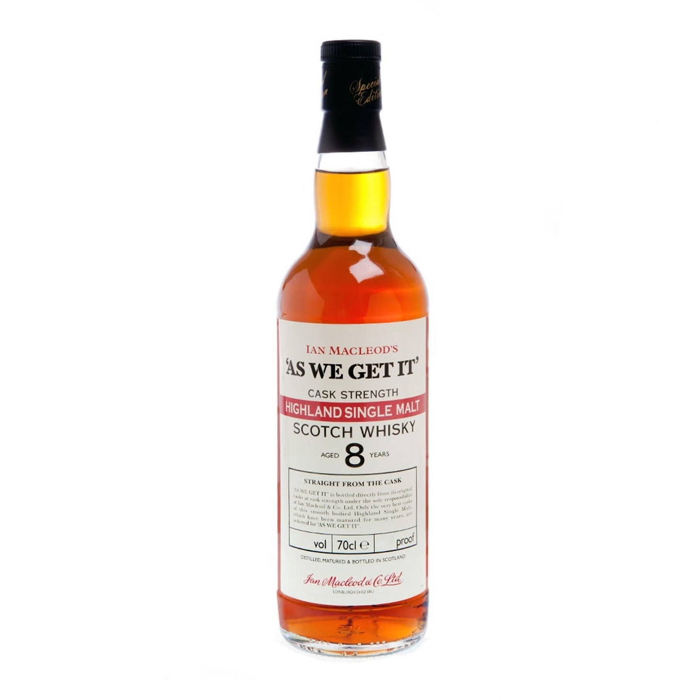 As We Get It Highland 60.6% 70cl
