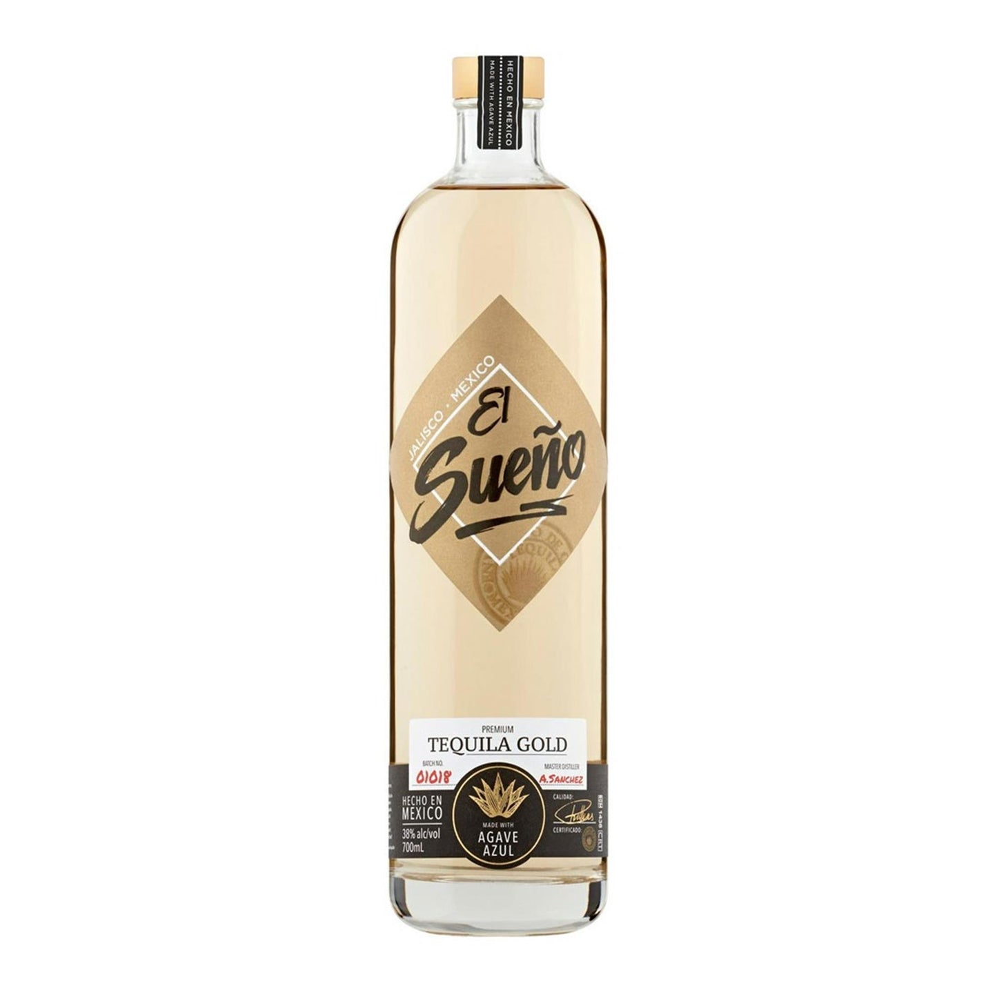 El Sueno Gold Tequila 70cl