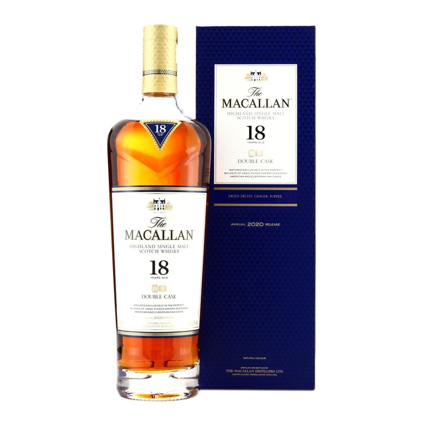 Macallan 18 Year Old Double Cask 2020 Release 70cl