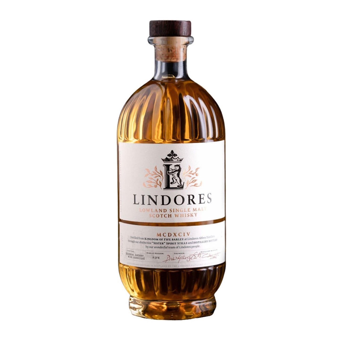 Lindores Abbey MCDXCIV Lowland Single Malt Scotch Whisky 70cl