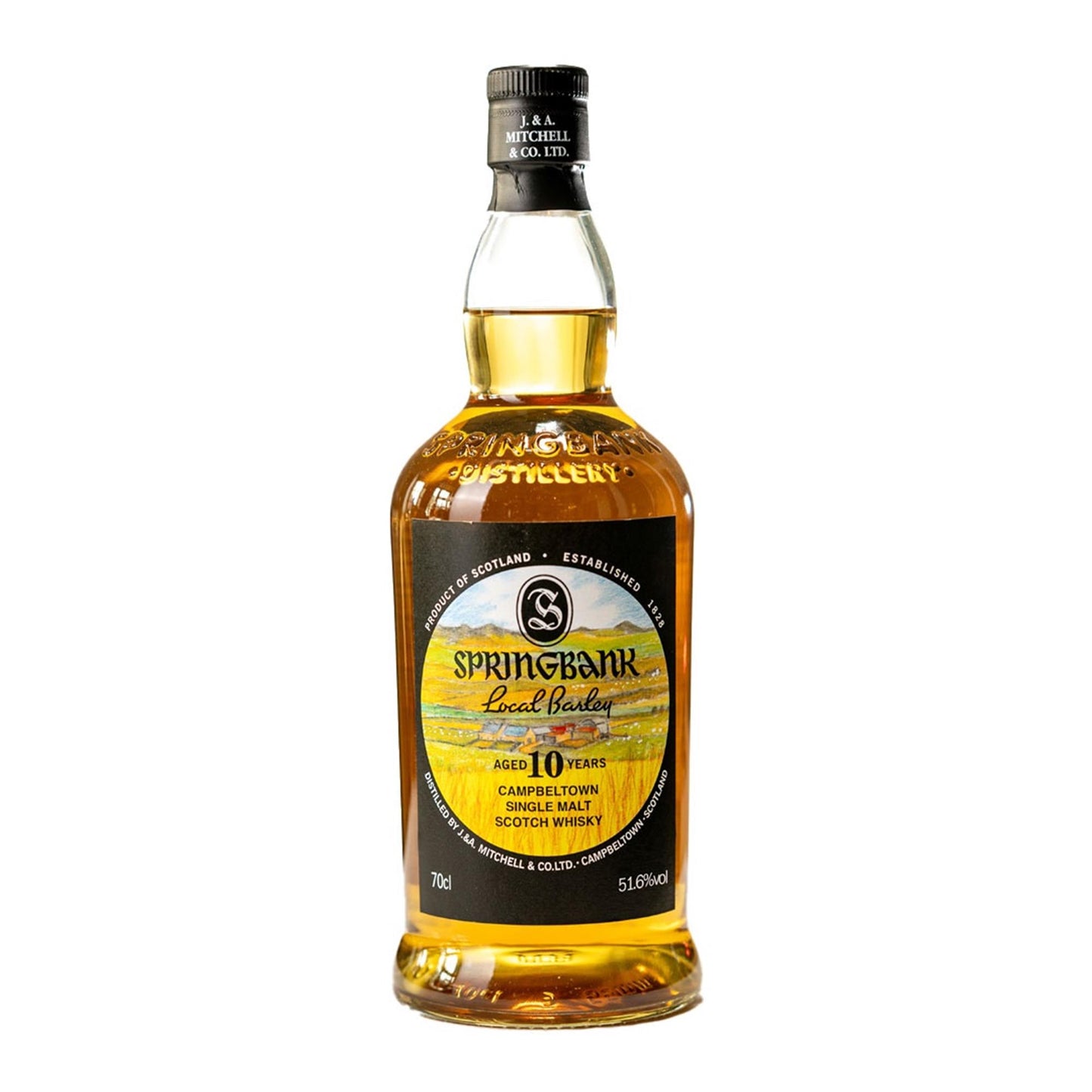 Springbank Local Barley 10 Year Old 51.6% Single Malt 2022 Release 70cl