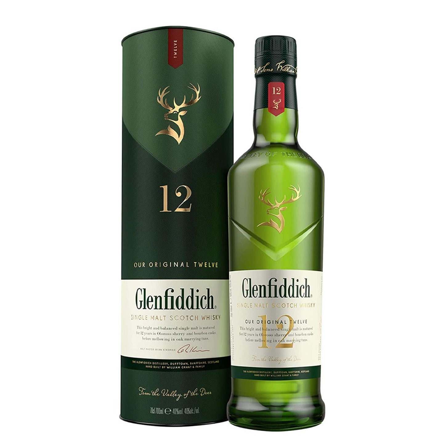 Glenfiddich 12 Year Old Single Malt 70cl