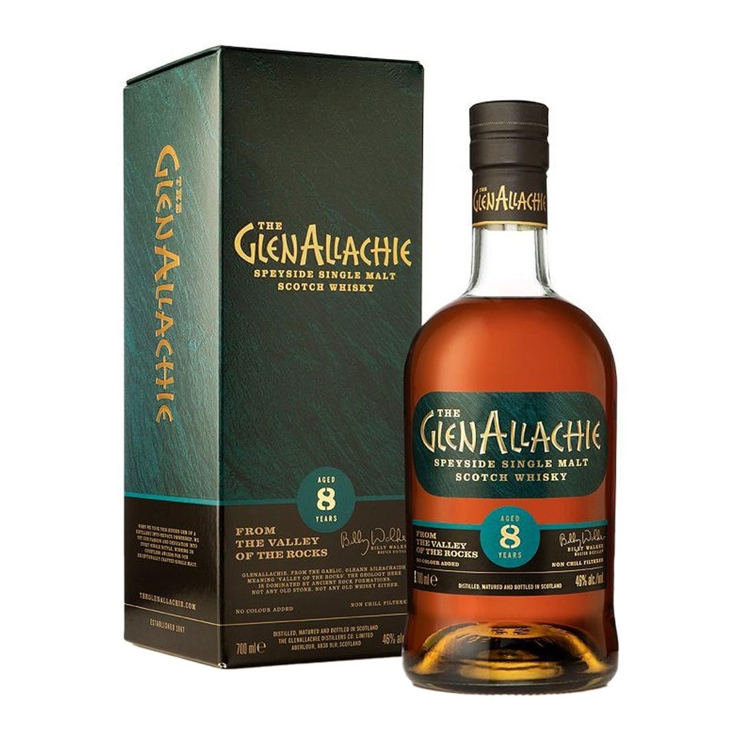 GlenAllachie 8 Year Old Single Malt Whisky 70cl