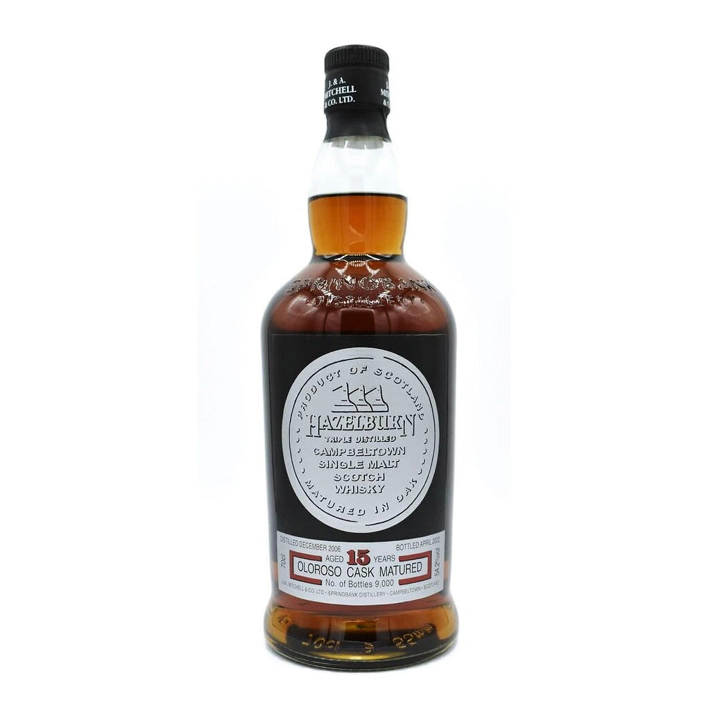 Hazelburn 15 Year Old Sherry Cask Matured 54.2% 2022 Release 70cl