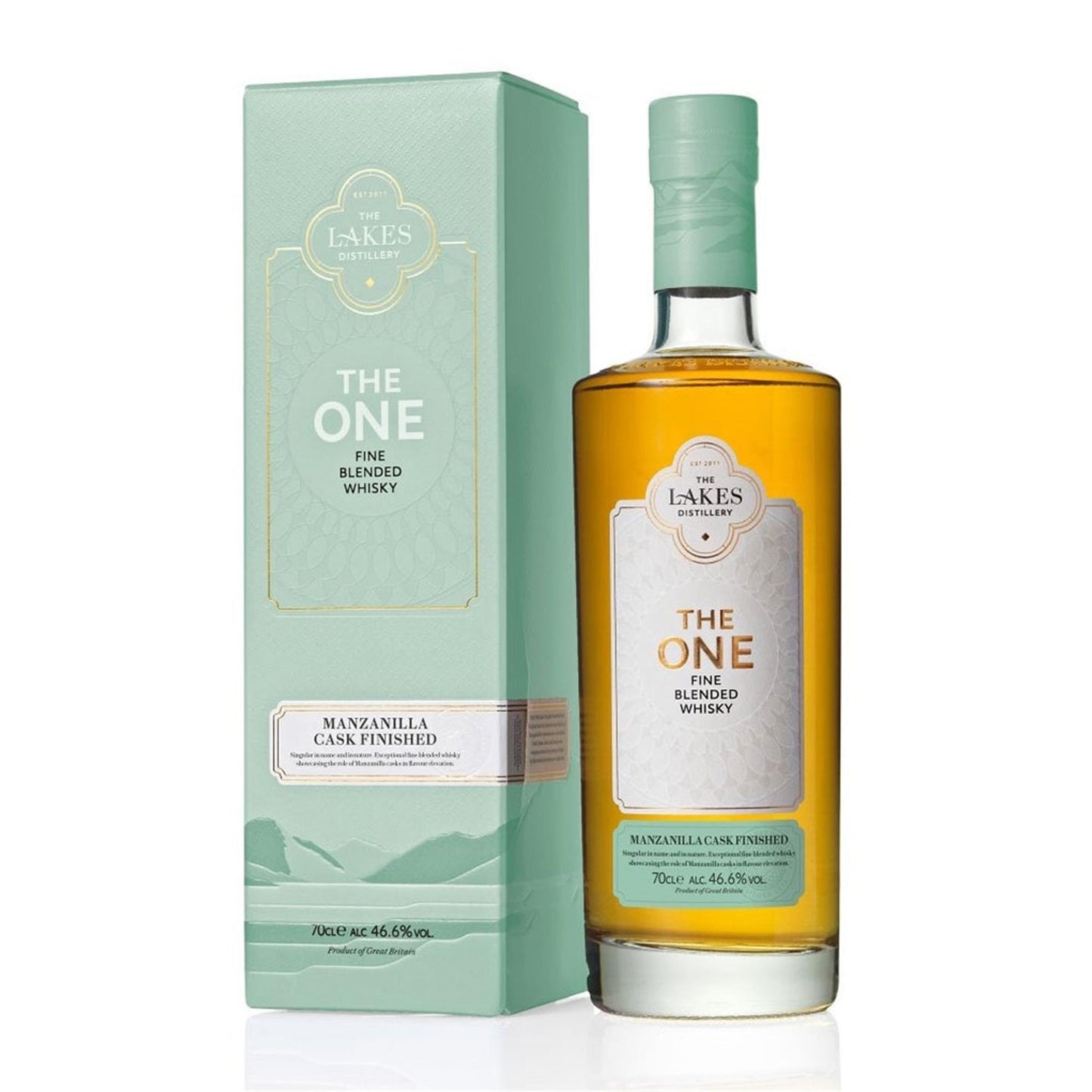 The Lakes Distillery The One Manzanilla Cask Finished Blend 70cl