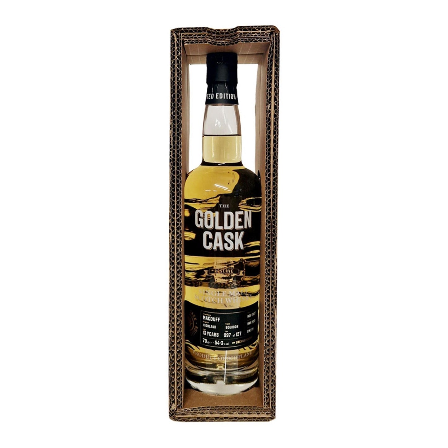 The Golden Cask Macduff 2007 13 Year Old Single Malt 70cl