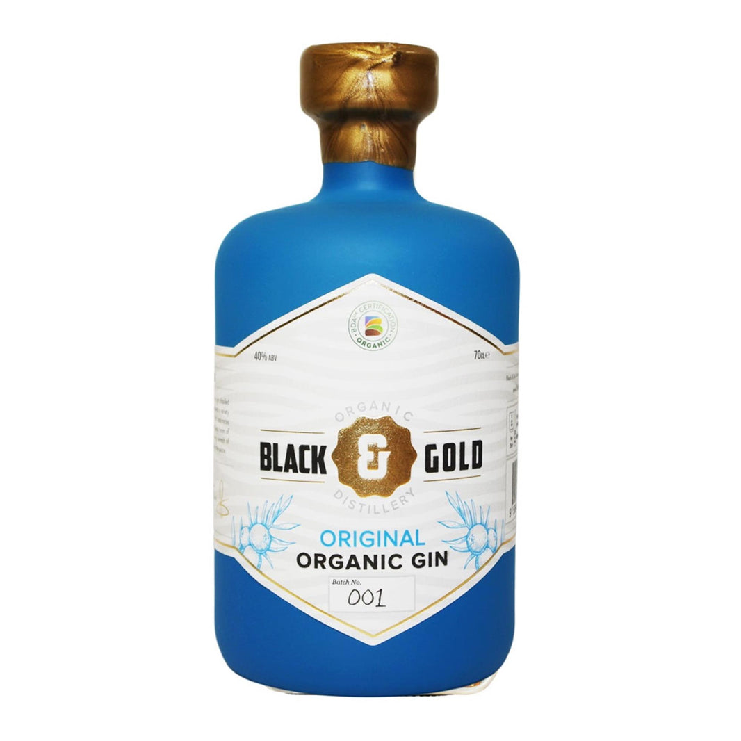 Black & Gold Original Organic Cornish Gin 70cl
