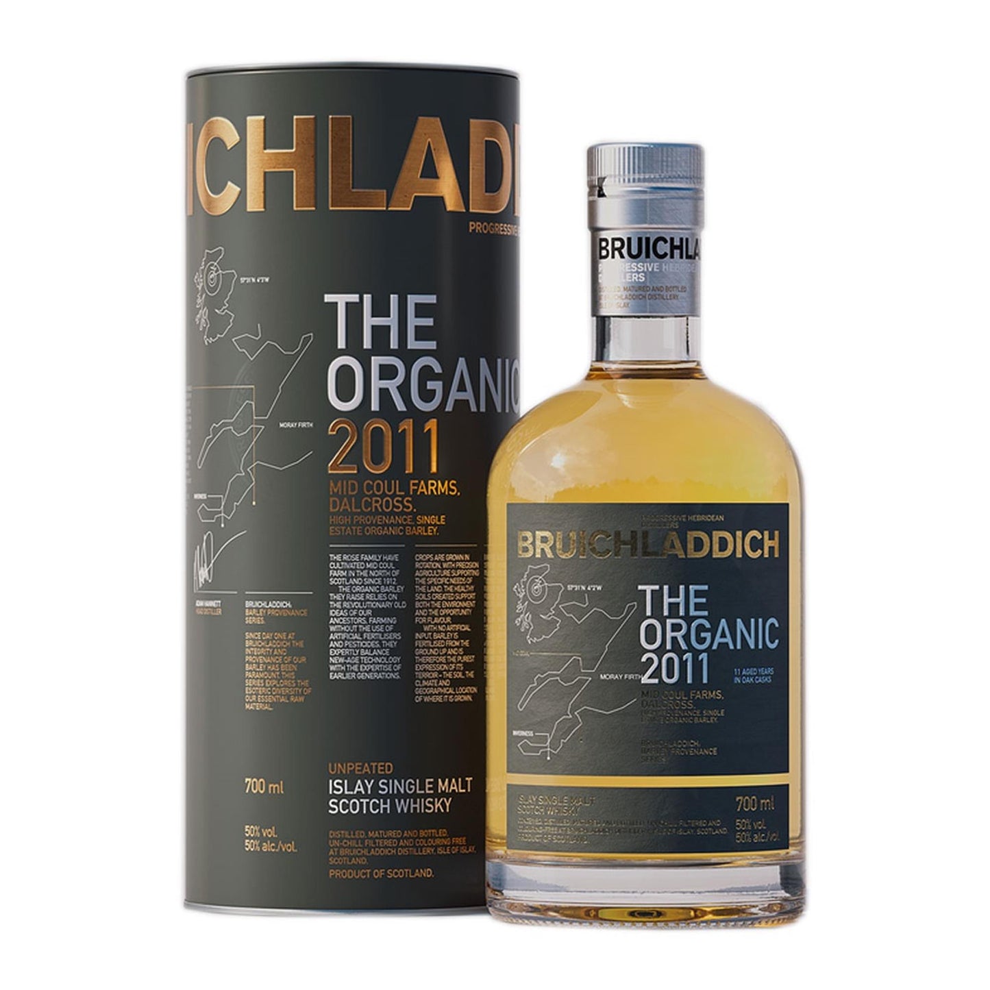 Bruichladdich The Organic 2011 Single Malt Scotch Whisky 70cl