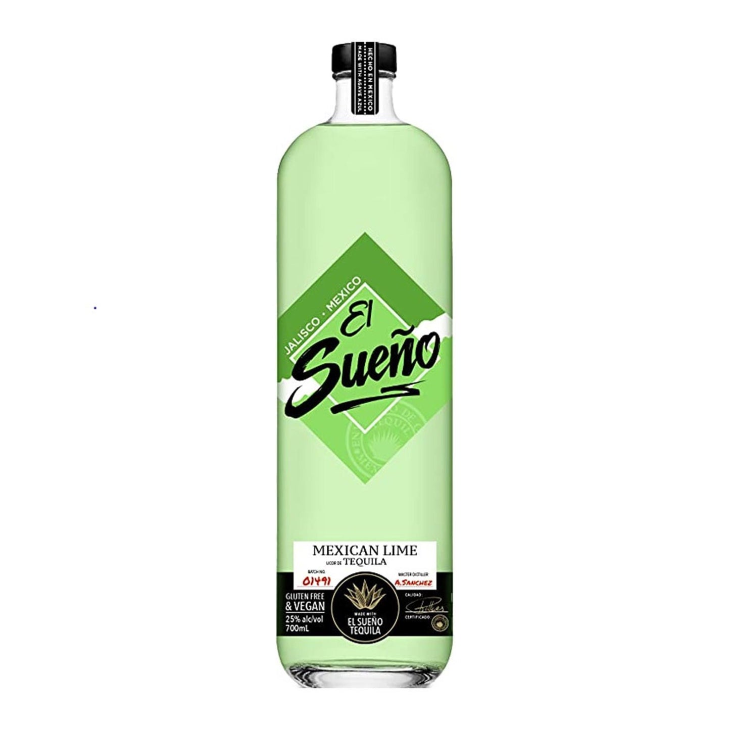 El Sueno Mexican Lime Tequila Liqueur 70cl