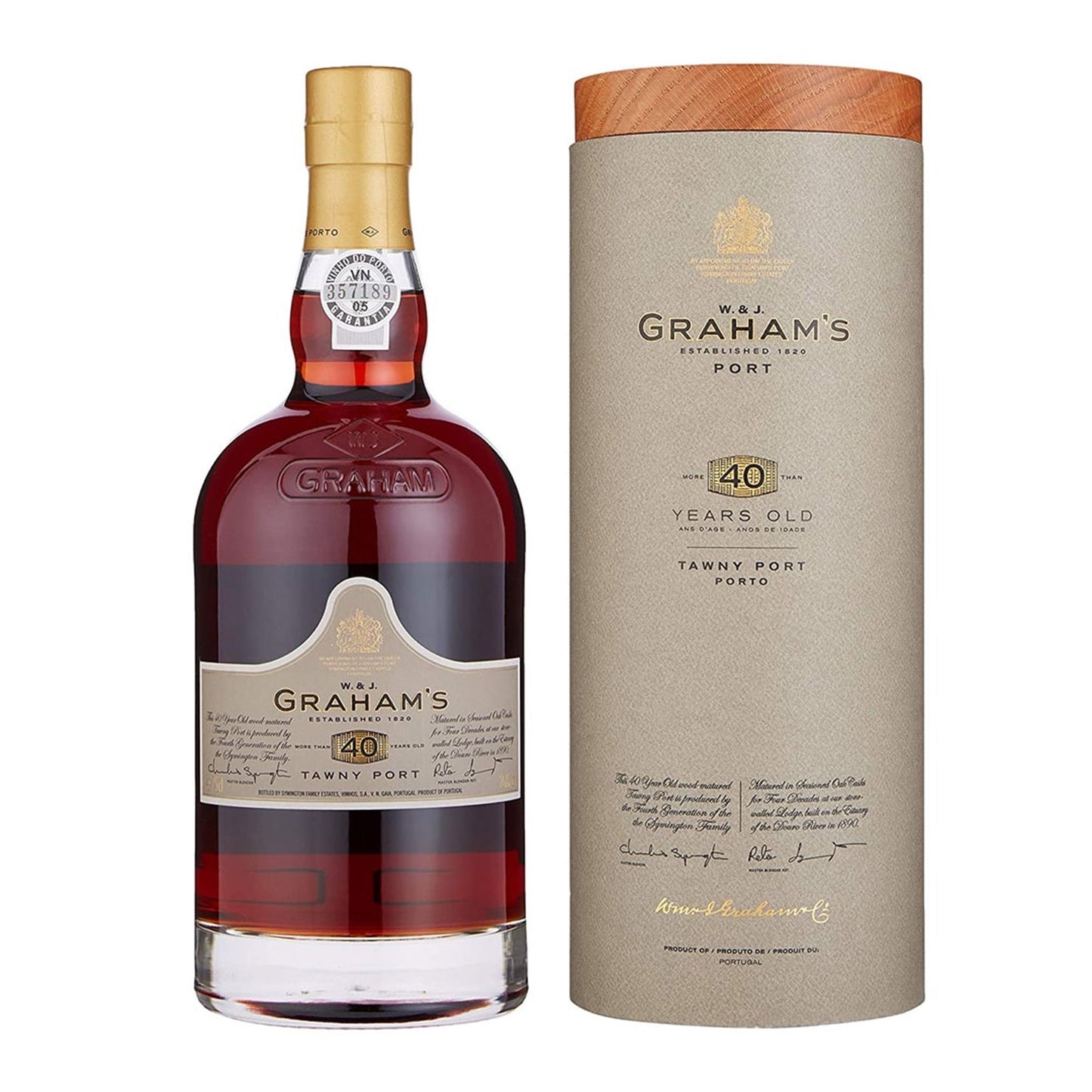 Grahams 40 Year Old Tawny Port 75cl