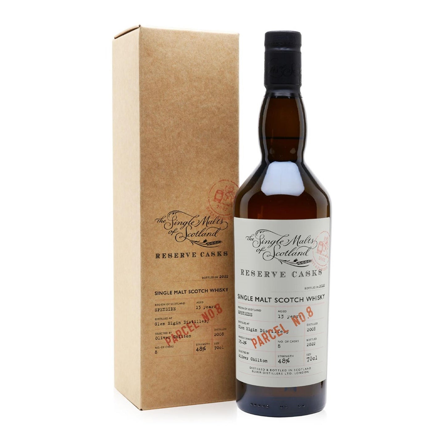 Glen Elgin 13 Year Old SMOS Reserve Cask Parcel 8 70cl