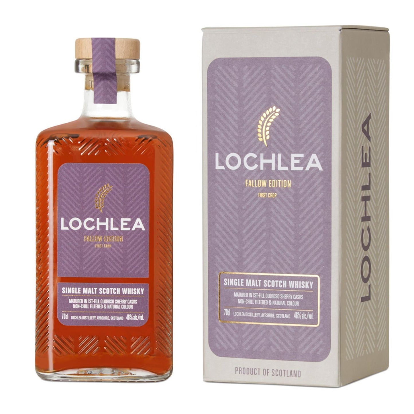 Lochlea Fallow Edition First Crop Single Malt Scotch Whisky 70cl