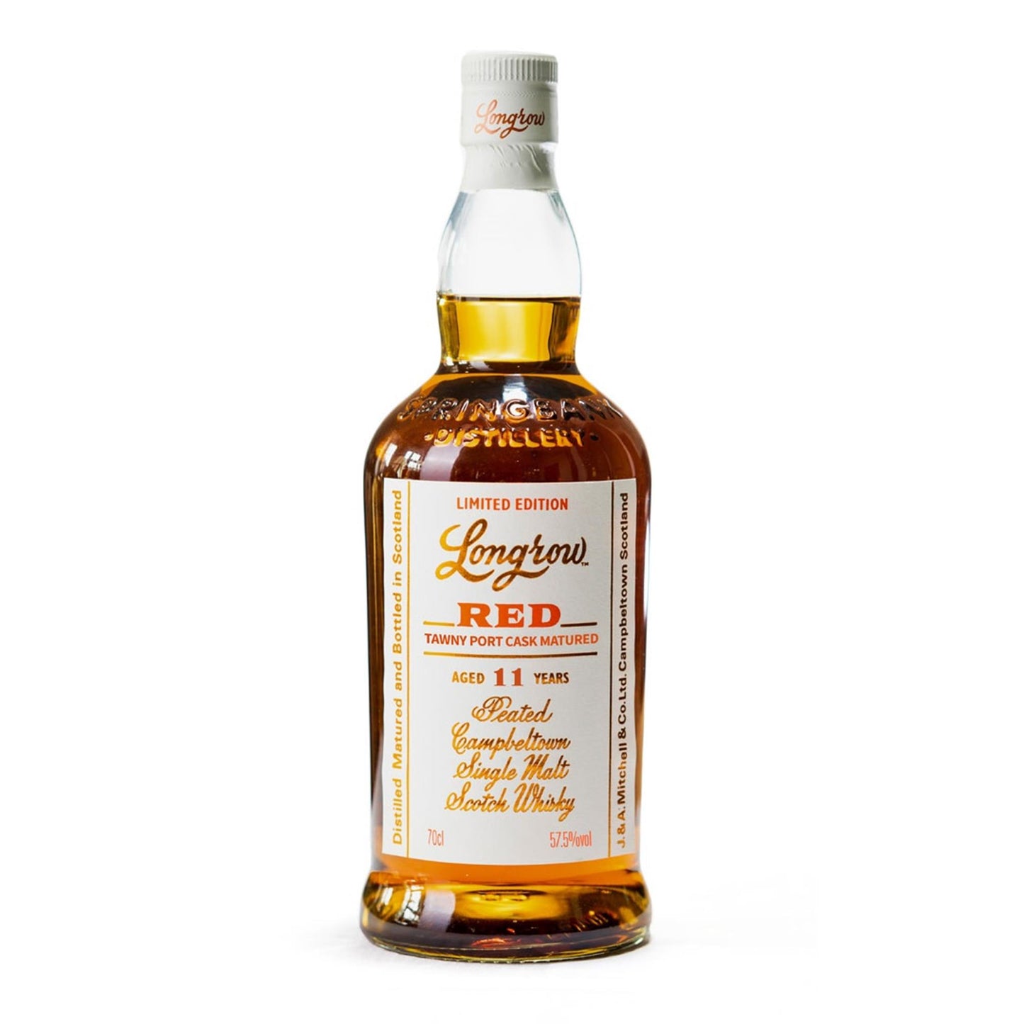 Longrow Red 11 Year Old Tawny Port Cask 2022 Release 70cl