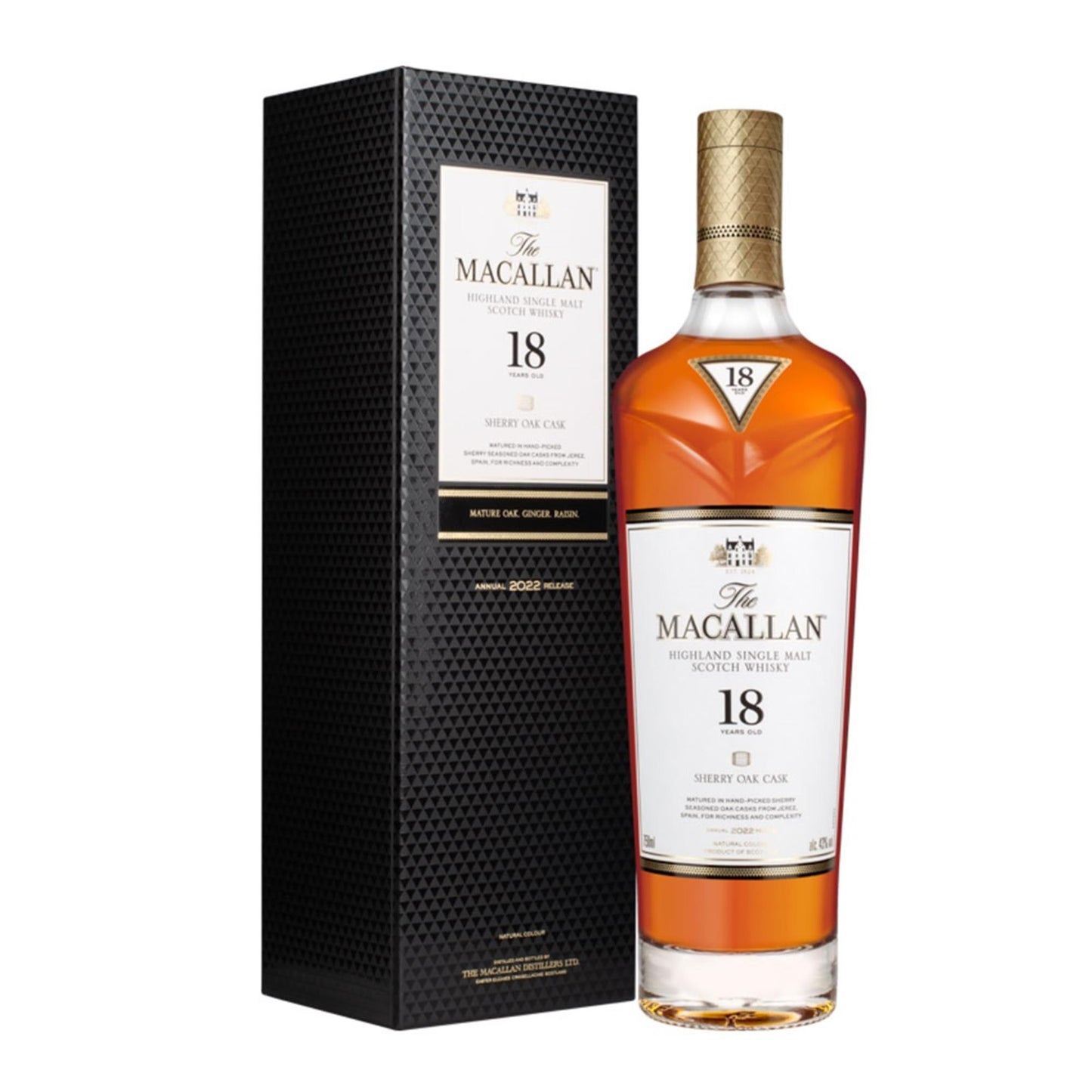 Macallan 18 Year Old Sherry Cask 2022 Release 70cl