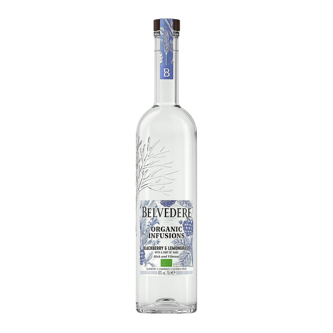 Belvedere Organic Infusions Blackberry & Lemongrass Vodka 70cl