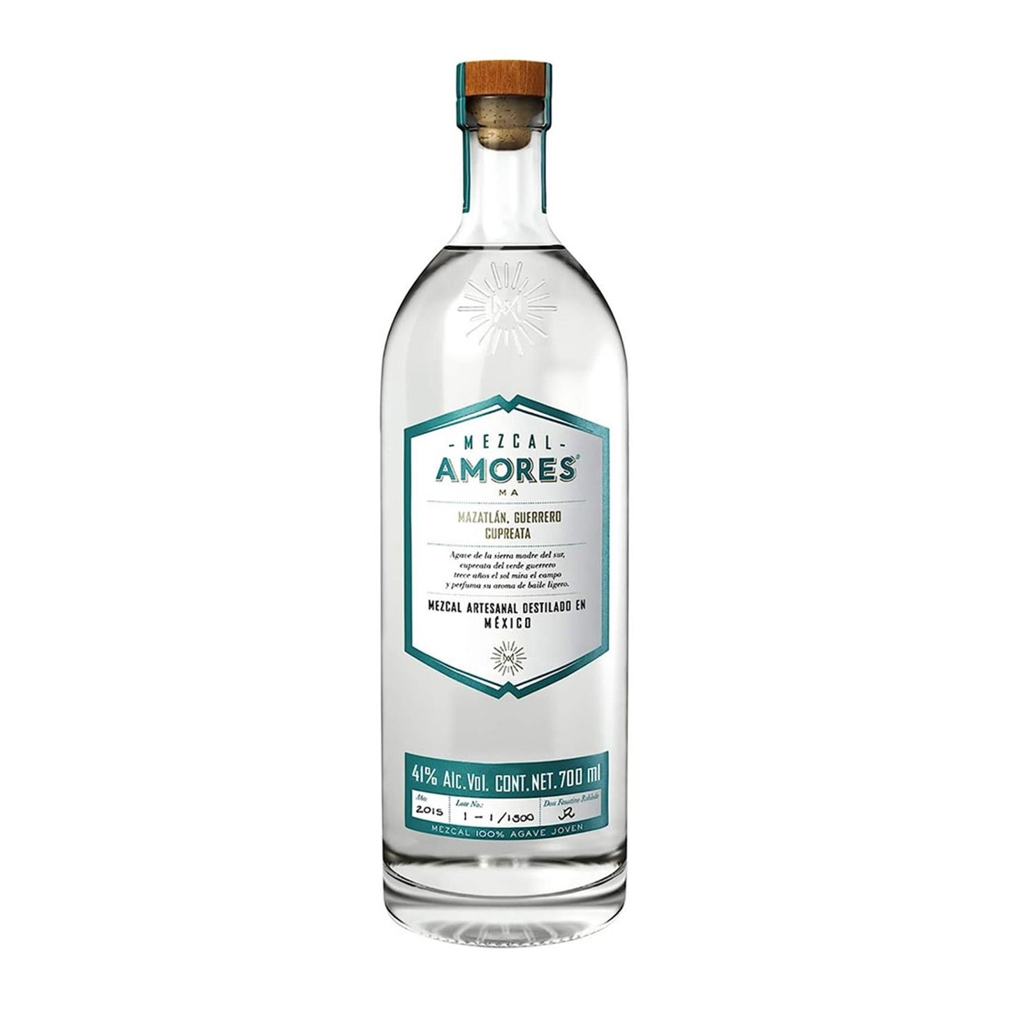 Mezcal Amores Cupreata Joven Mezcal 70cl