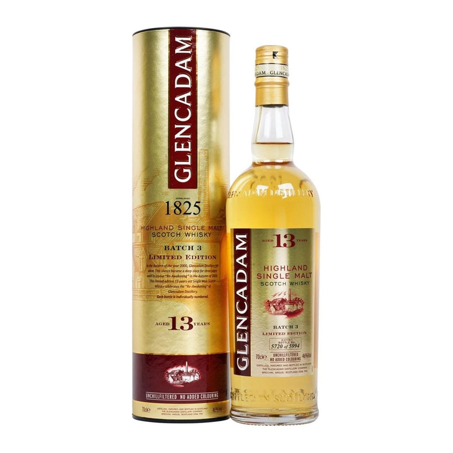 Glencadam 13 Year Old Batch 3 Limited Edition 70cl