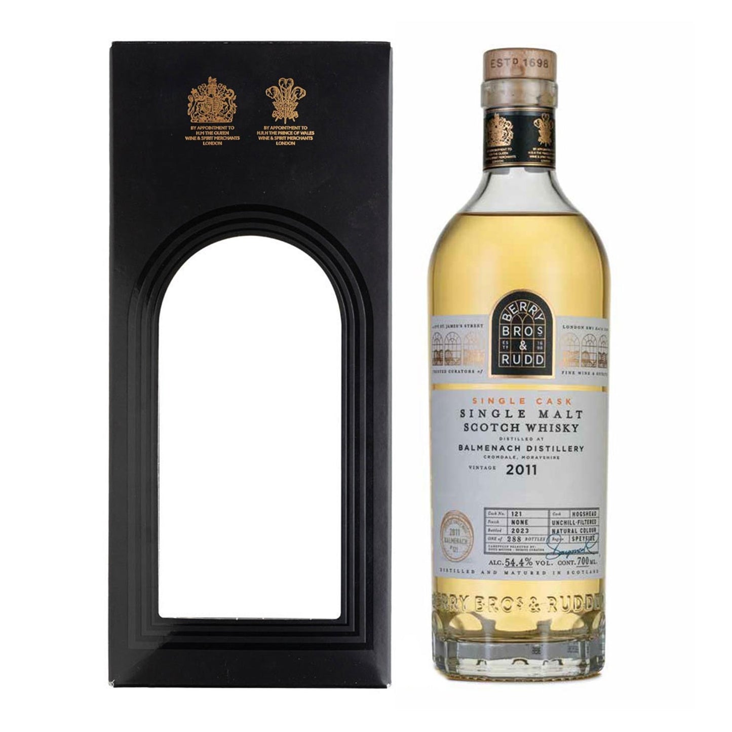 Berry Bros & Rudd 2011 Balmenach Cask No. 121 12 Year Old 54.4% 70cl