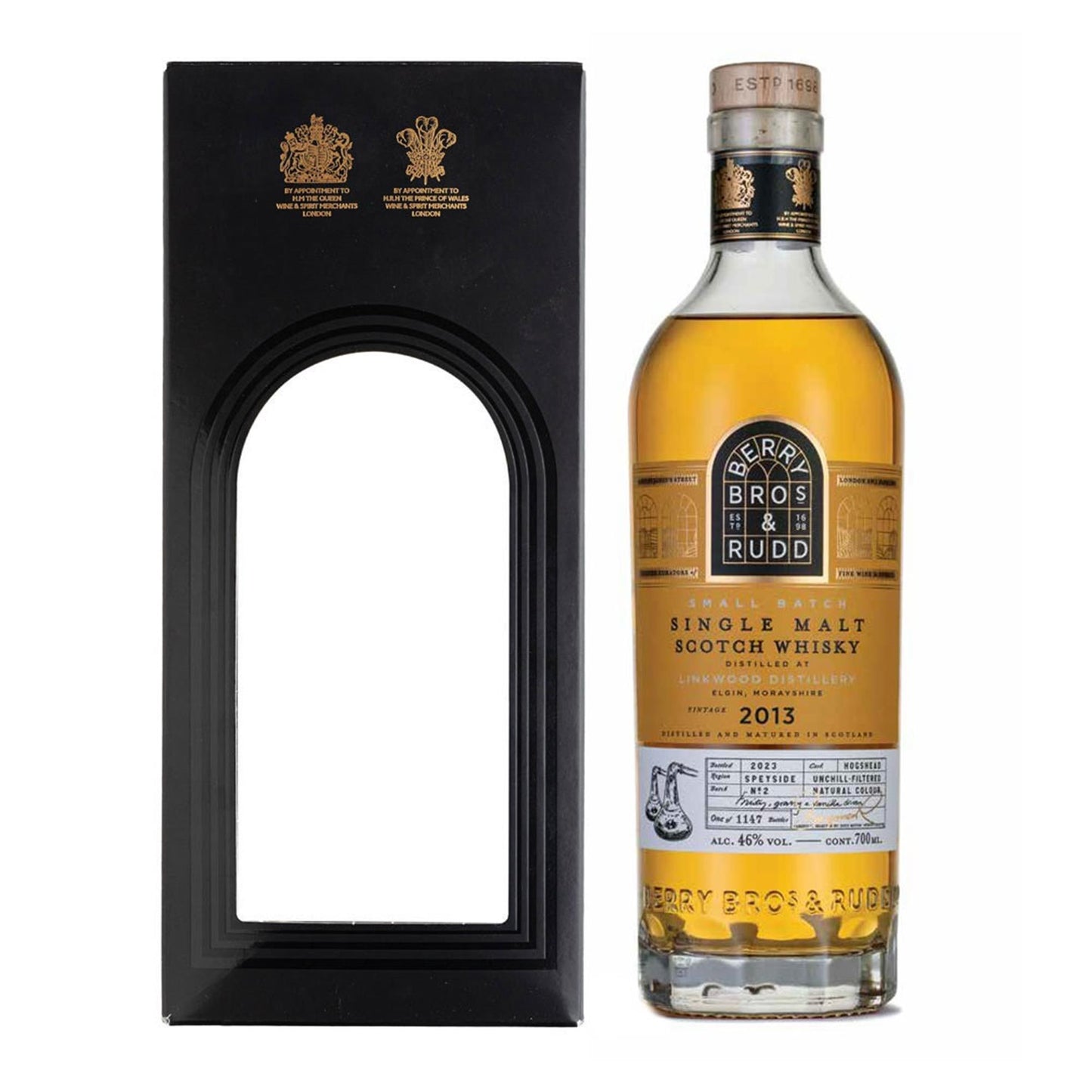 Berry Bros & Rudd Small Batch 2013 Linkwood Single Malt Whisky 70cl