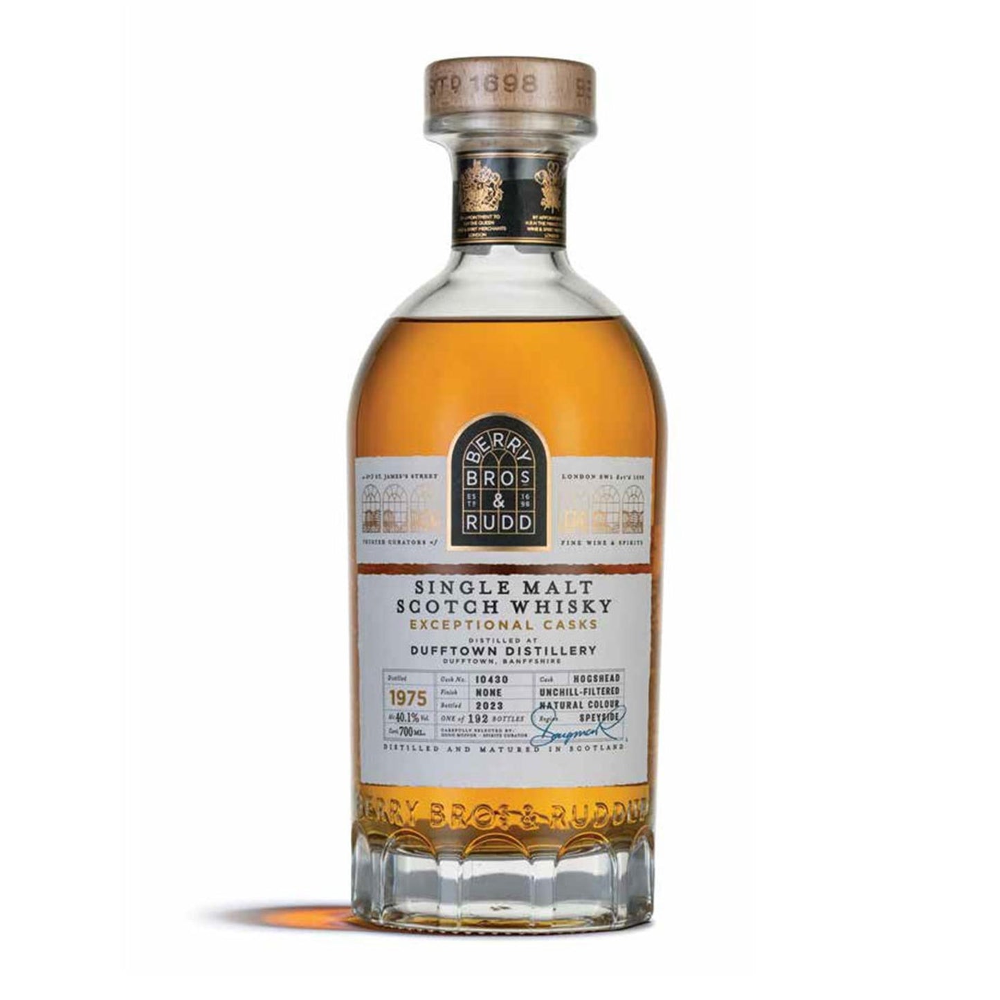 Berry Bros & Rudd 1975 Dufftown Cask No. 10430 47 Year Old 70cl